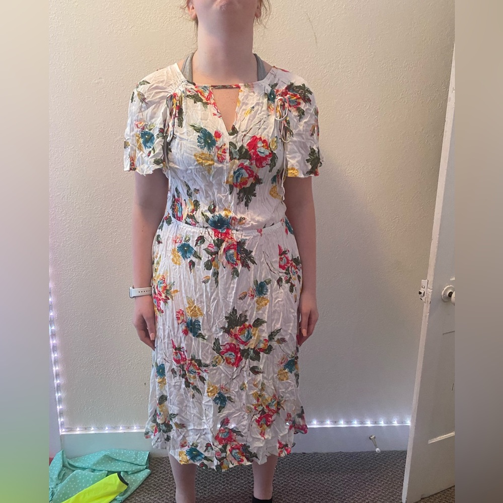 Boutique floral midi dress